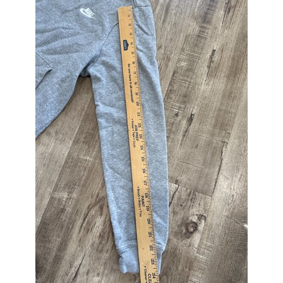 Nike Womens Pullover Hoodie Sweater Size M Gray Embroidered Logo - Picture 2 of 4